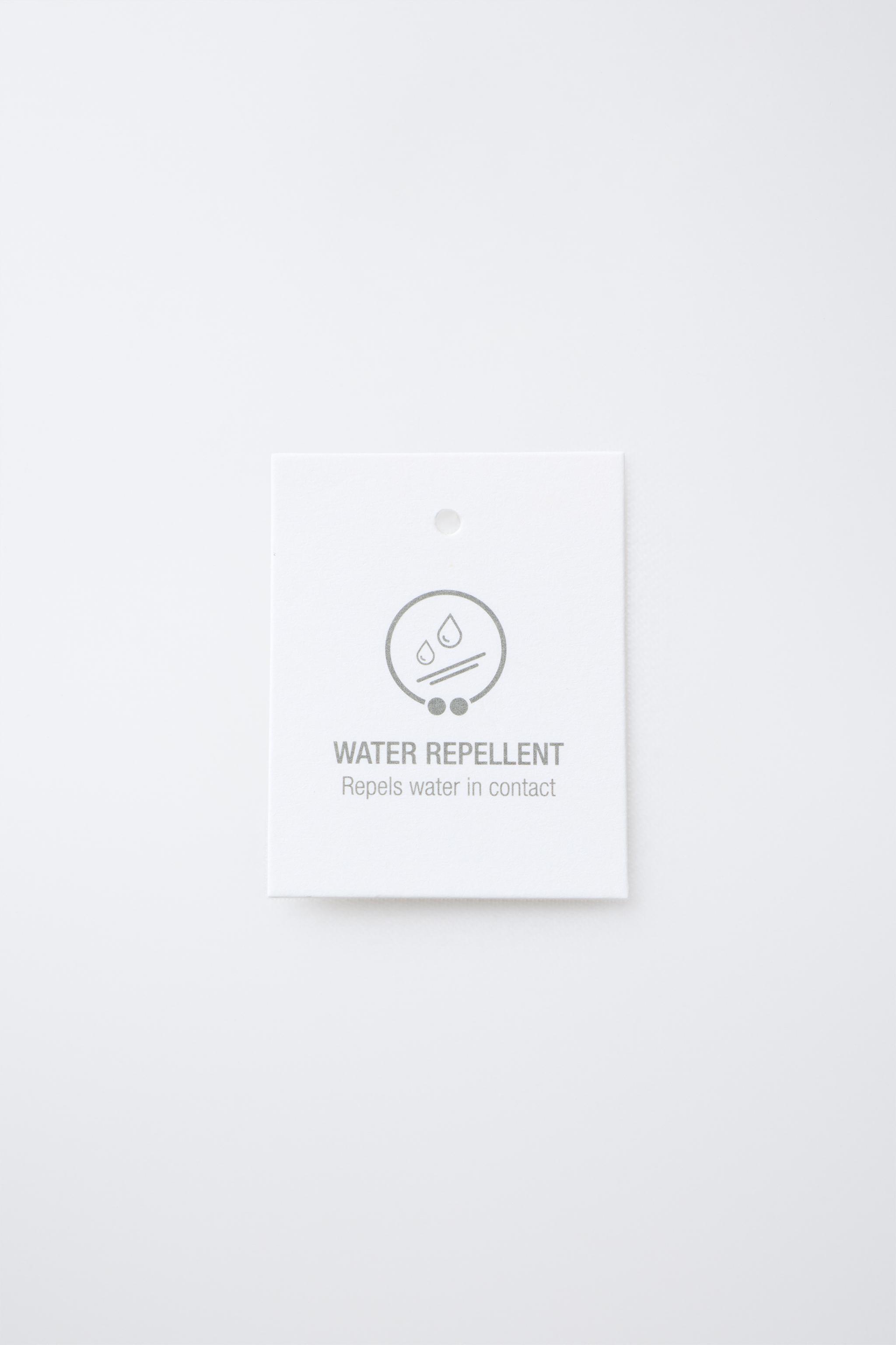 WATER REPELLENT PUFFER COAT WITH ZIPPERS